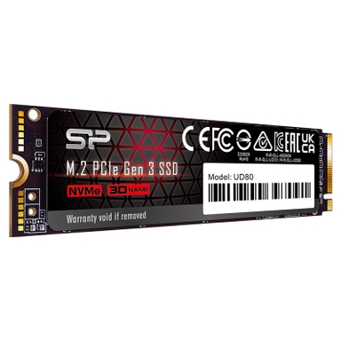 Ổ cứng SSD Silicon Power UD80 250GB M.2 NVMe - Đọc: 3400 MB/s - Ghi: 3000 MB/s